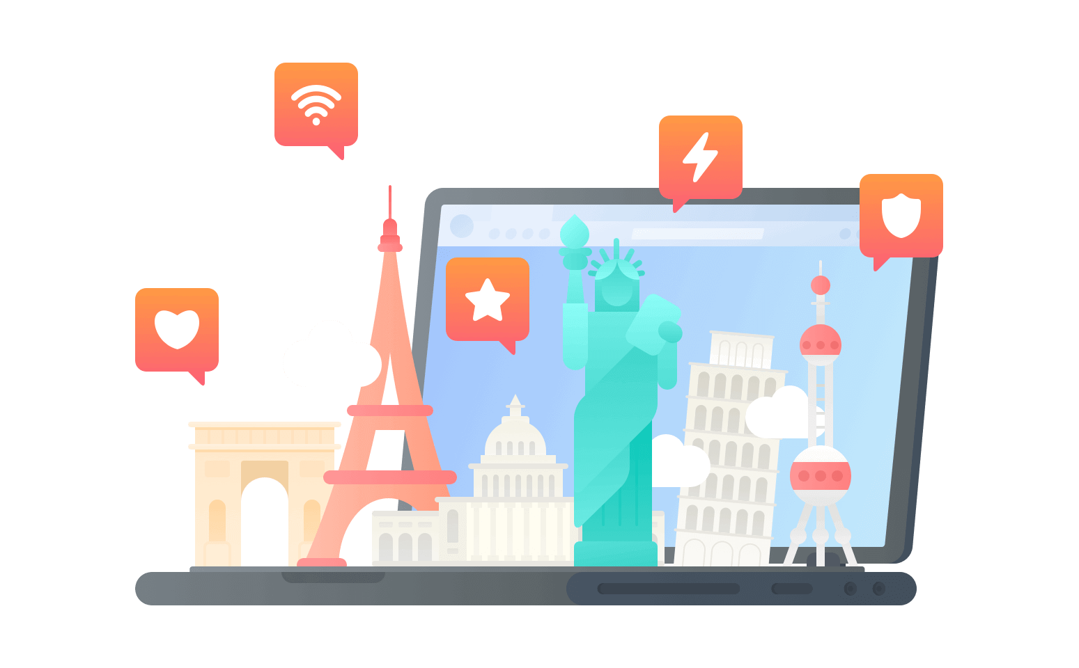 在圣马力诺连接到中国vpn - 大陆VPN